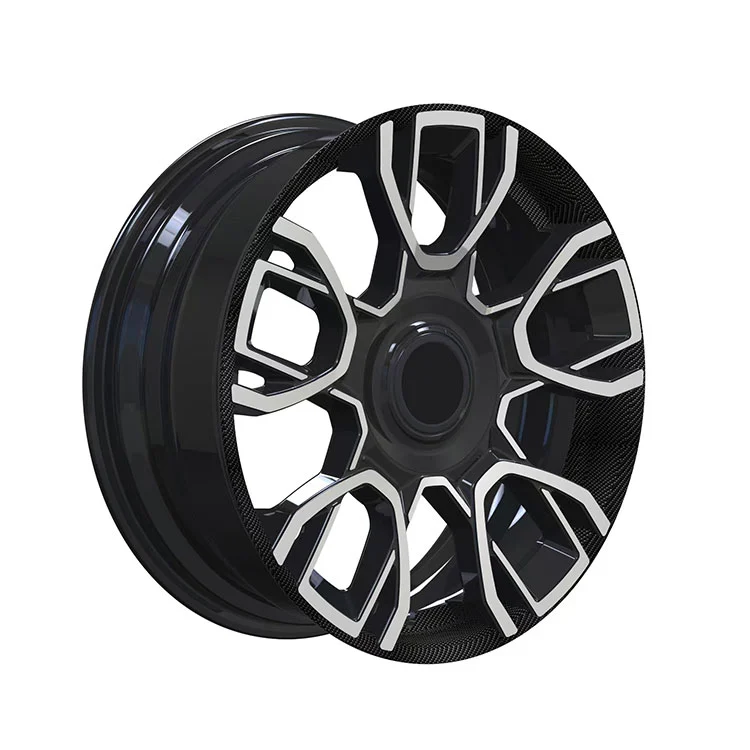 2-osaiset taotut pyörät Rolls-Roycelle